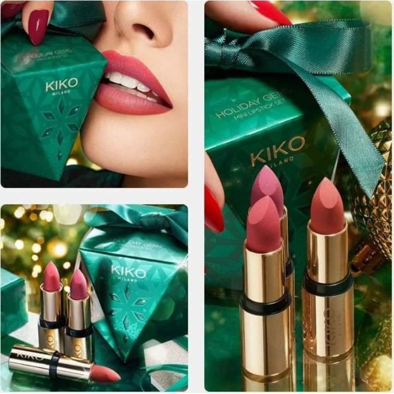 SET SON MINI Kiko Powder Power Lipstick