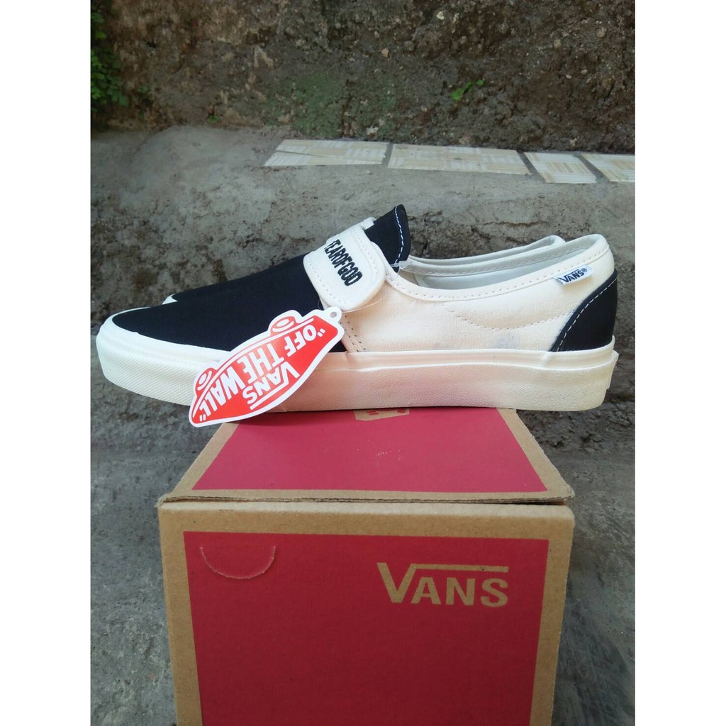 Giày Vans Slip On Fear Of God Off White Thời Trang Cao Cấp