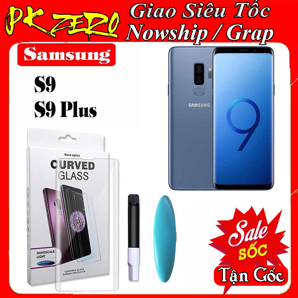 Kính Cường Lực Samsung Galaxy S9 / S9 Plus Full Keo UV