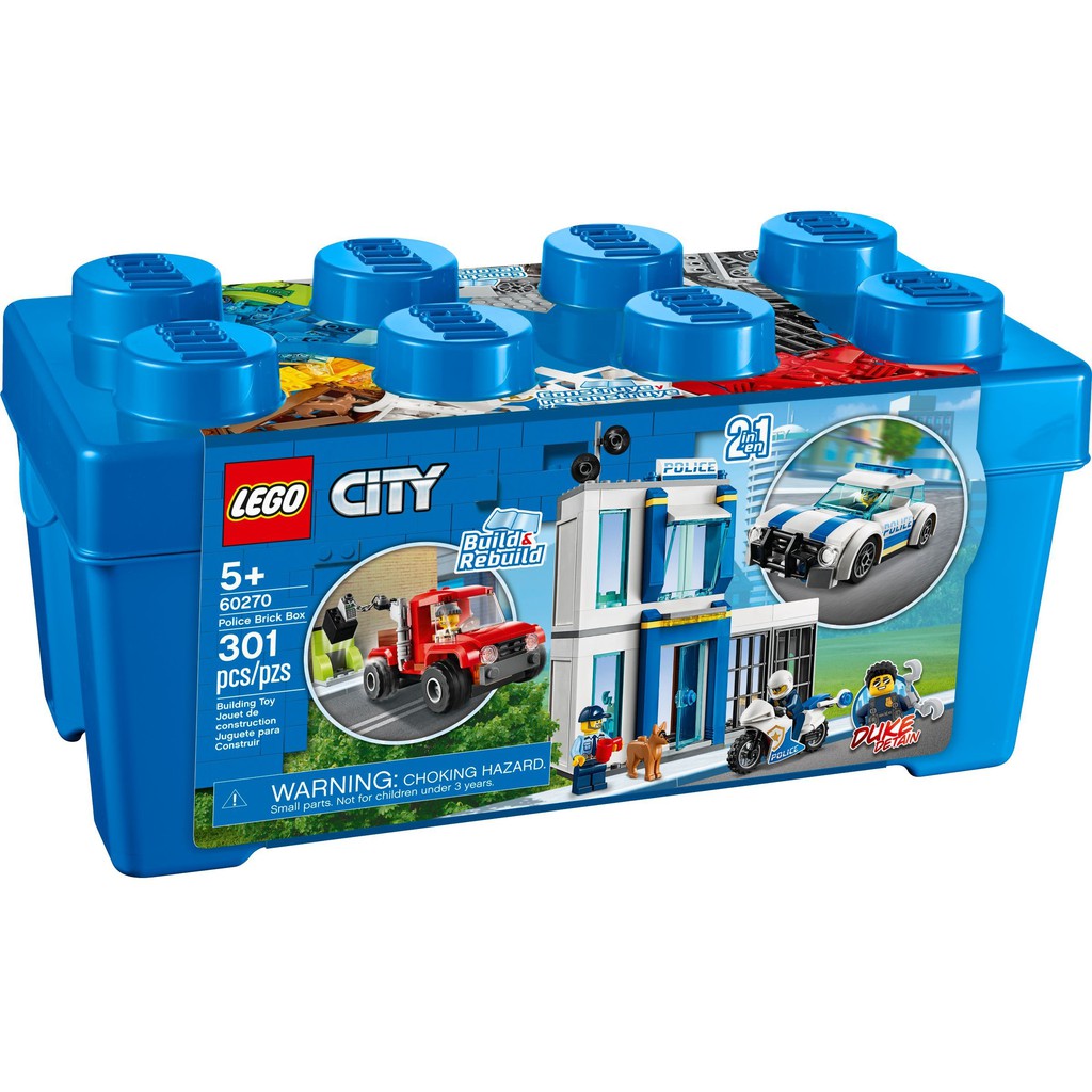 LEGO 60270 City - Thùng Gạch Cảnh Sát