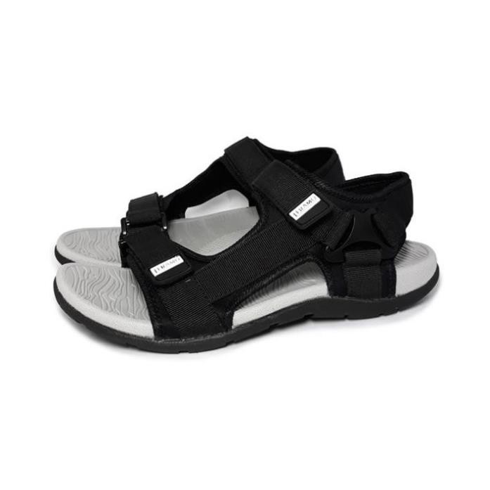 Giày Sandal Teramo quai ngang nam nữ - TRM29 đen -cwj24 : 🌸 . :