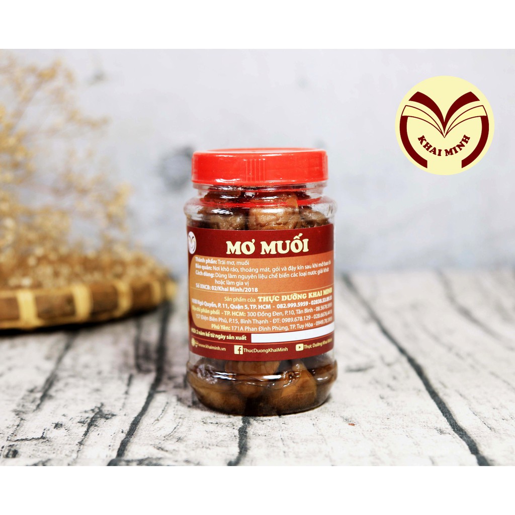 MƠ MUỐI ƯỚT LÂU NĂM  - 200 GR - CỬA HÀNG THỰC DƯỠNG KHAI MINH CHÍNH HÃNG