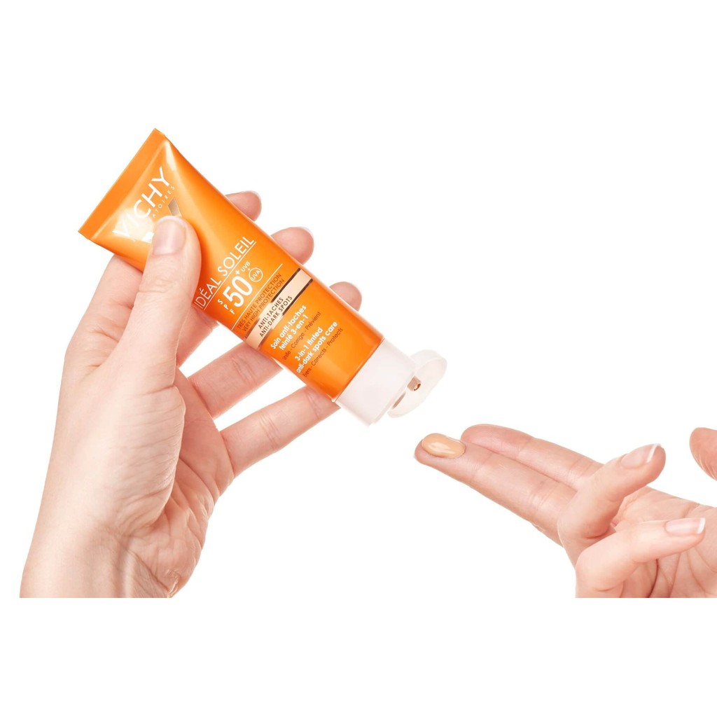 [Chính Hãng] Kem Chống Nắng Vichy SPF 50+ Không gây nhờn rít | BigBuy360 - bigbuy360.vn