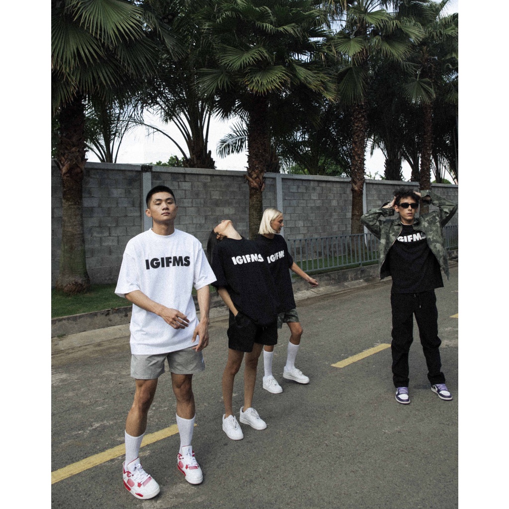 FL6f sweater/ Áo thun IGIFMS T-SHIRT cao cấp  Cotton, vải dày 250 GSM, in lụa thủ công