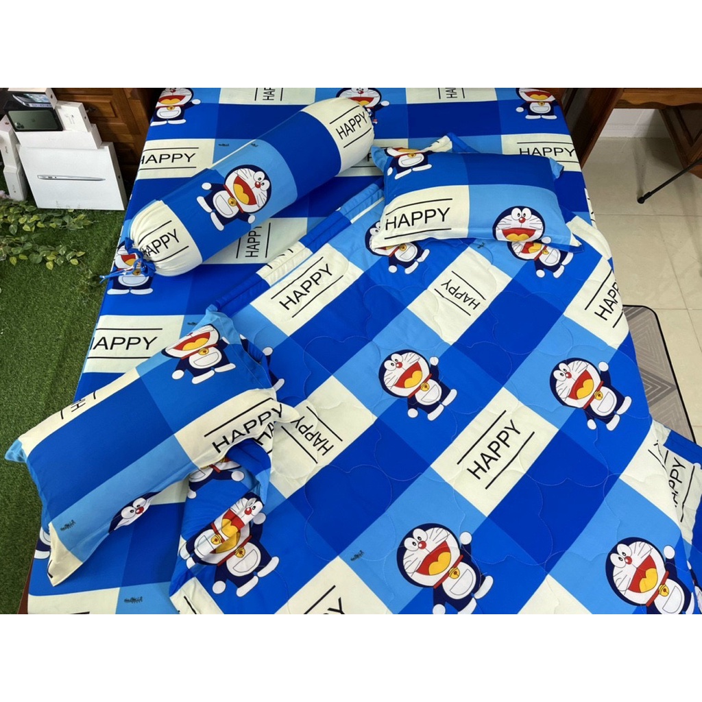 Bộ ga gối niệm Đoremon