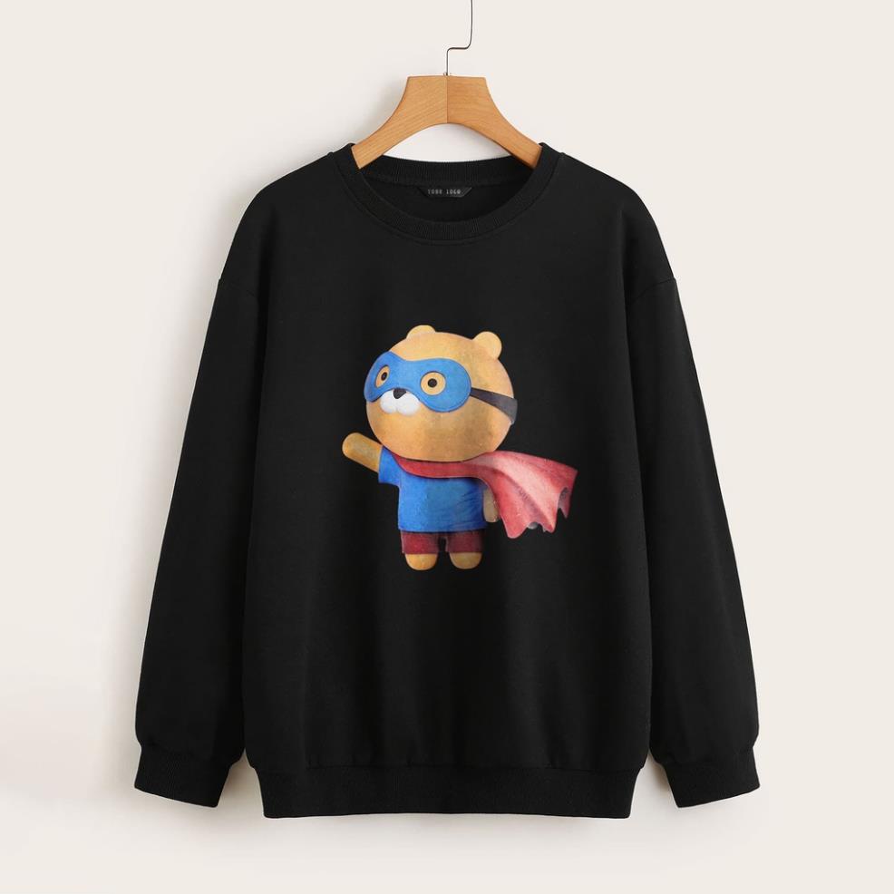 Áo Nỉ Sweater ADLV Kakao Nam Nữ, Chất vải Nỉ Dài Tay Form Rộng  - Unisex Nam Nữ KKim Shop