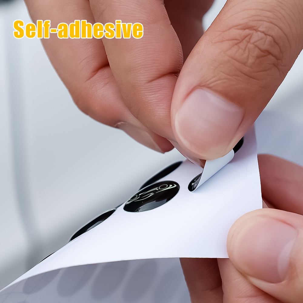 Bộ 4 Miếng Dán Lỗ Khóa Cửa Xe Hơi Chống Bụi Tự Dính