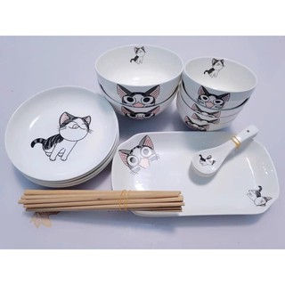 Sét 29 chi tiết bát đĩa hoạt hình