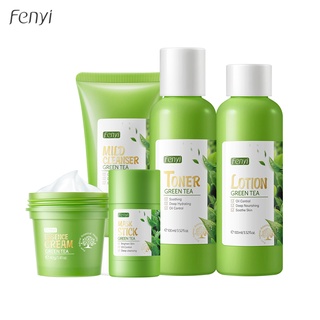 Fenyi Bộ 5 Sản Phẩm Chăm Sóc Da Mặt (Làm Sạch Da Mặt + toner + Kem Dưỡng Da + Que Mặt Nạ)