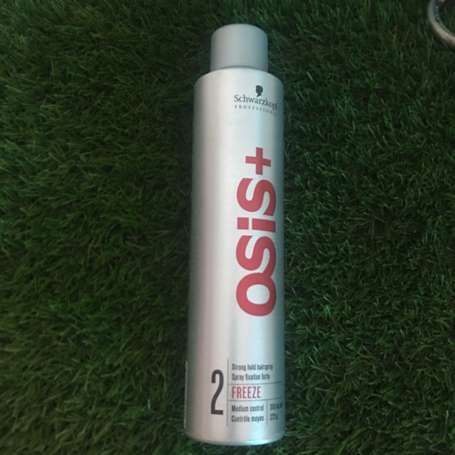 (Chính hãng)Gôm xịt tóc cao cấp Osis+ 2 Freeze Finish SCHWARZKOPF  300ml