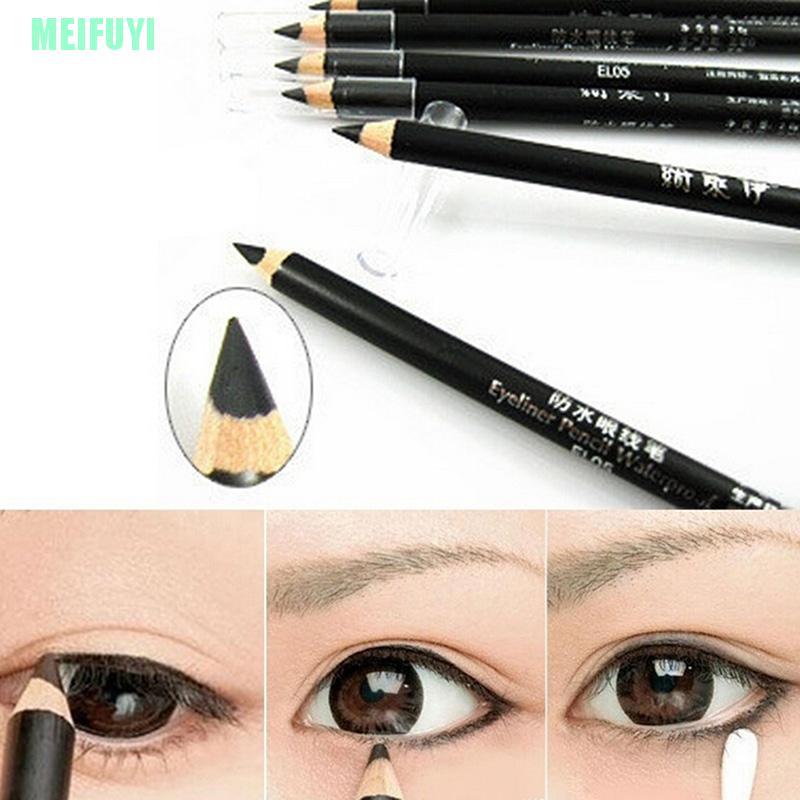 (Hàng Mới Về) Set 2 / 5 Chì Kẻ Mắt Siêu Mượt Không Thấm Nước Meifuyi