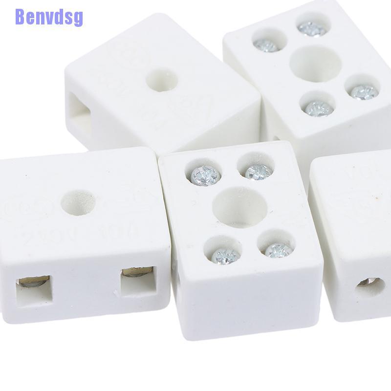Bộ 5 Khối Sứ Nối 5 Lỗ 2 Lỗ Chuyên Dụng Chất Lượng Cao