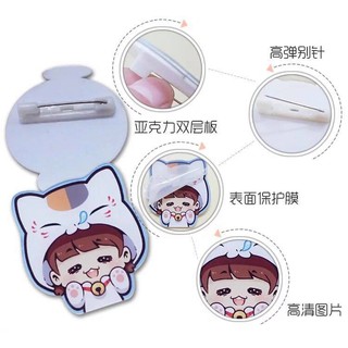 Huy hiệu Shin cậu bé bút chì