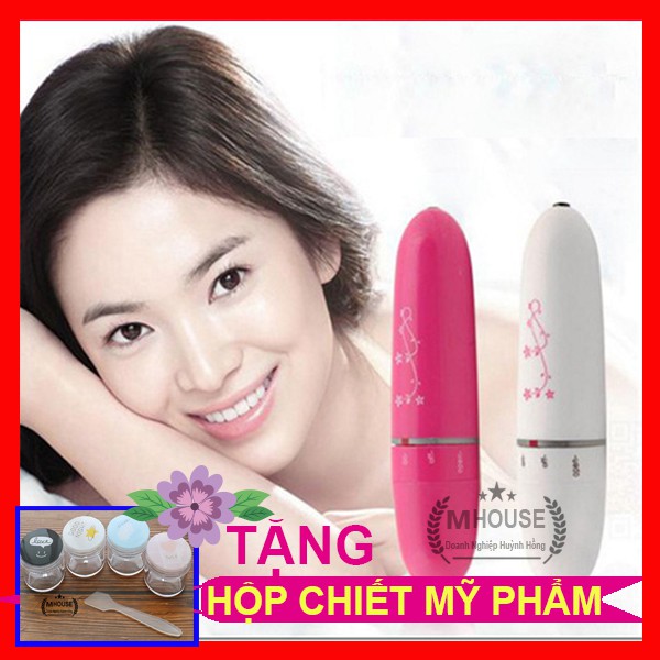 Máy Massage Mắt Giảm Nếp Nhăn Làm Mờ Thâm Quầng,Tặng 1 Hủ Chiết Mỹ Phẩm