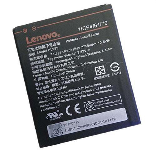 Pin cho điện thoại Lenovo Vibe K5, K5 Plus (BL-259) 2750mAh xịn bảo hành 6 tháng