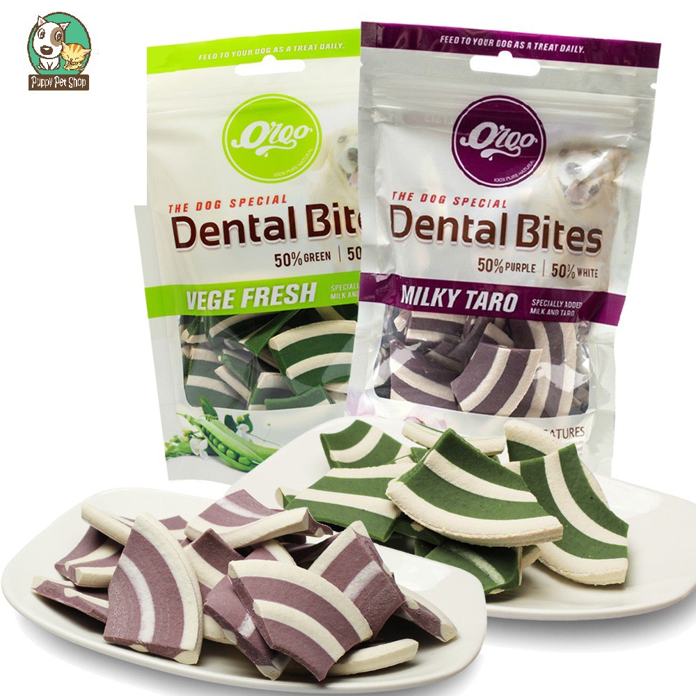 Xương Gặm Cho Chó Orgo Denta Bites 120g