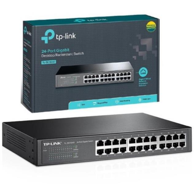 Switch TP-Link 24 Port 1Gigabit Chính Hãng SG-1024D