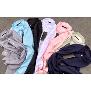 Áo sơmi cổ trụ Linen An.Dew (hình thật shop tự chụp)