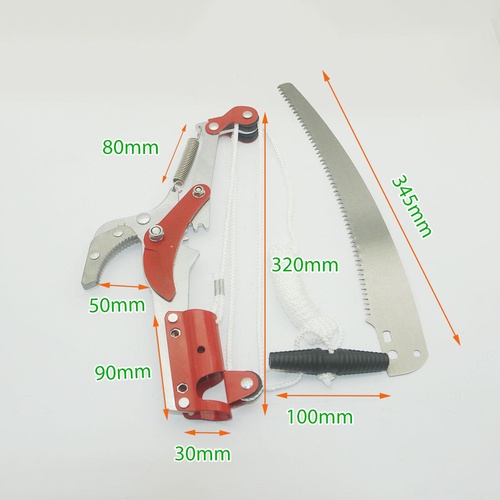 Đầu Kéo Cắt Cành Cây Trên Cao Kết Hợp Hái Hoa Quả Và Cưa Cành Cây