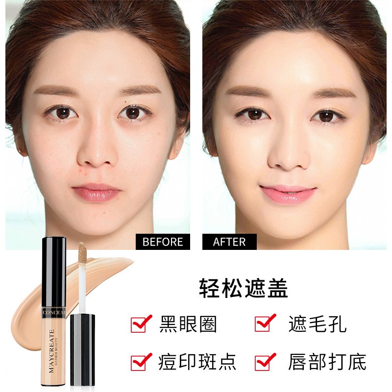  MAYCREATE-Che khuyết điểm Cover Perfection Tip Concealer