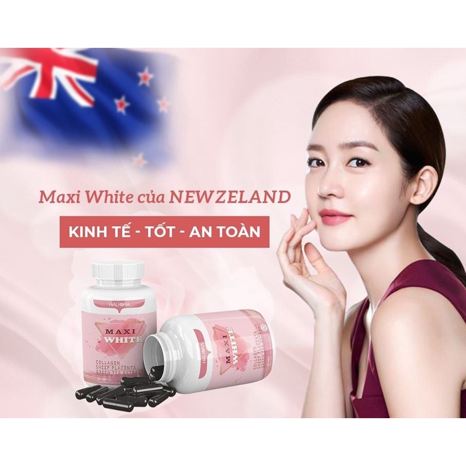 Maxi White Collagen Chống Lão Hóa Da, Giảm Nám, Tàn Nhan Và Trắng Da