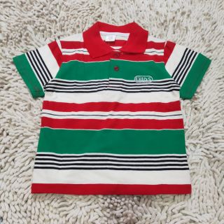 Áo phông có cổ KIDS cộc tay bé trai