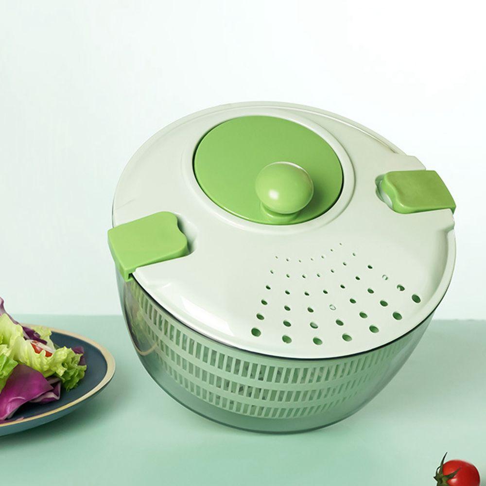 Mocho Rổ Rửa Rau Củ Quả Salad Sức Chứa Lớn Bằng Nhựa Màu Xanh Lá