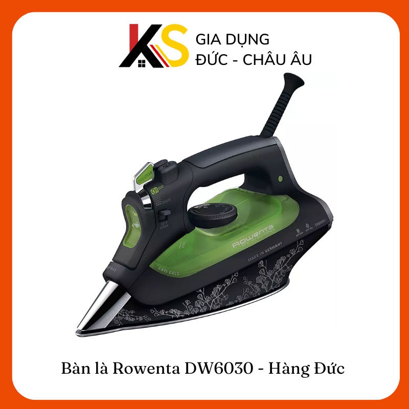 [Mã 254ELSALE giảm 7% đơn 300K] Bàn là Rowenta DW6030 - made in Germany