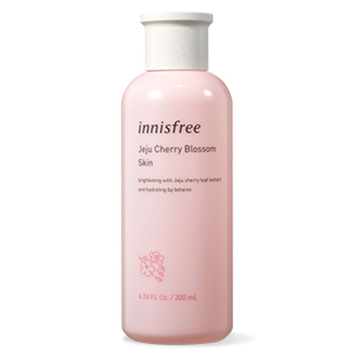 Nước cân bằng dưỡng ẩm sáng da từ hoa anh đào đảo Jeju innisfree Cherry Blossom Skin 200ml