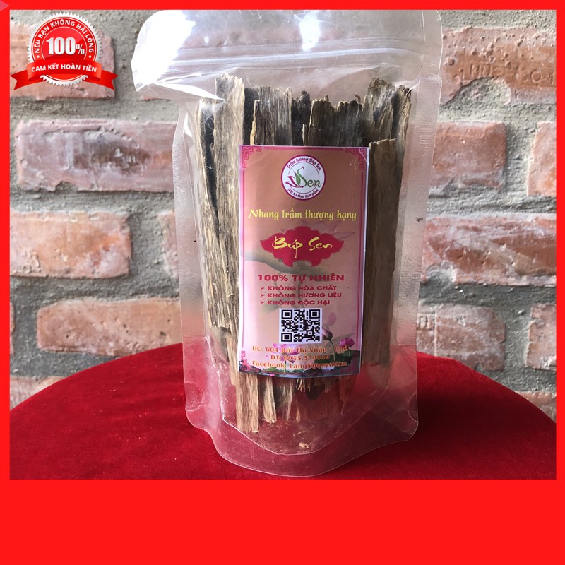 [Giác Trầm] Giác Trầm Hương Thiên Nhiên 100% dạng túi 100gam - (Hương Trầm Sạch Búp Sen)