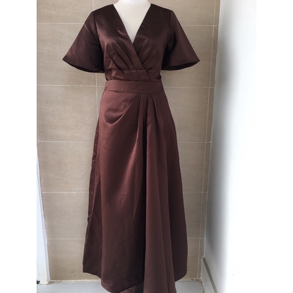 Đầm TED BAKER dạ hội chất satin 🍀🍀🍀🍀