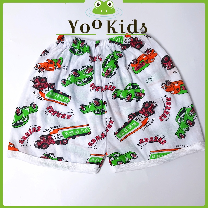 Quần Chục Cho Bé YOOKIDS chất cotton thấm hút mồ hôi _ Quần cho bé trai bé gái Size 4 - 16kg Từ 0 - 4 Tuổi