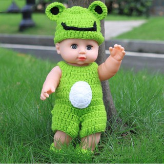 Búp Bê Silicon Em Bé Trai Mắt 4D - Cao 30cm