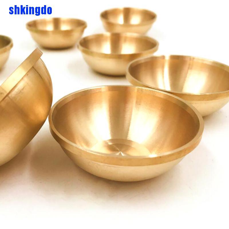 Bát nước mini bằng đồng phong cách Phật Giáo Tây Tạng