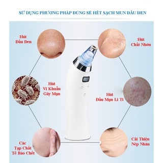 Máy Hút Mụn Đầu Đen mini Đa Năng