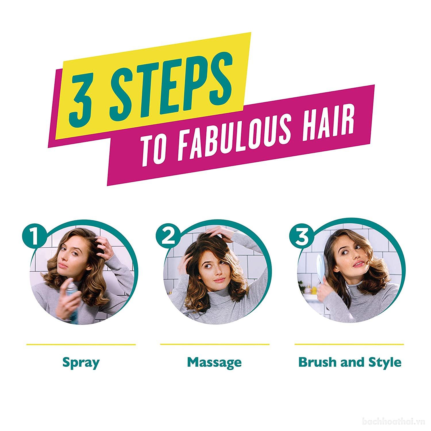 Dầu gội khô Batiste Dry Shampoo Original