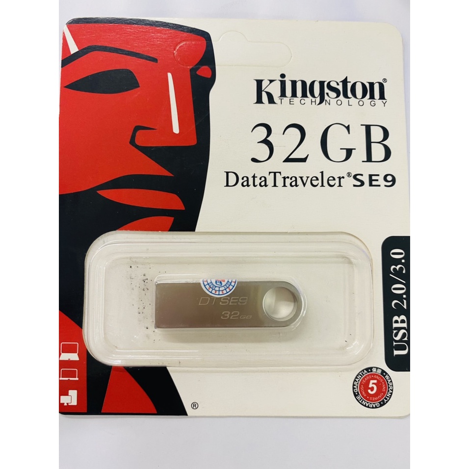 USB Kingston SE9 4GB 8GB 16GB 32GB 64GB Chống Nước