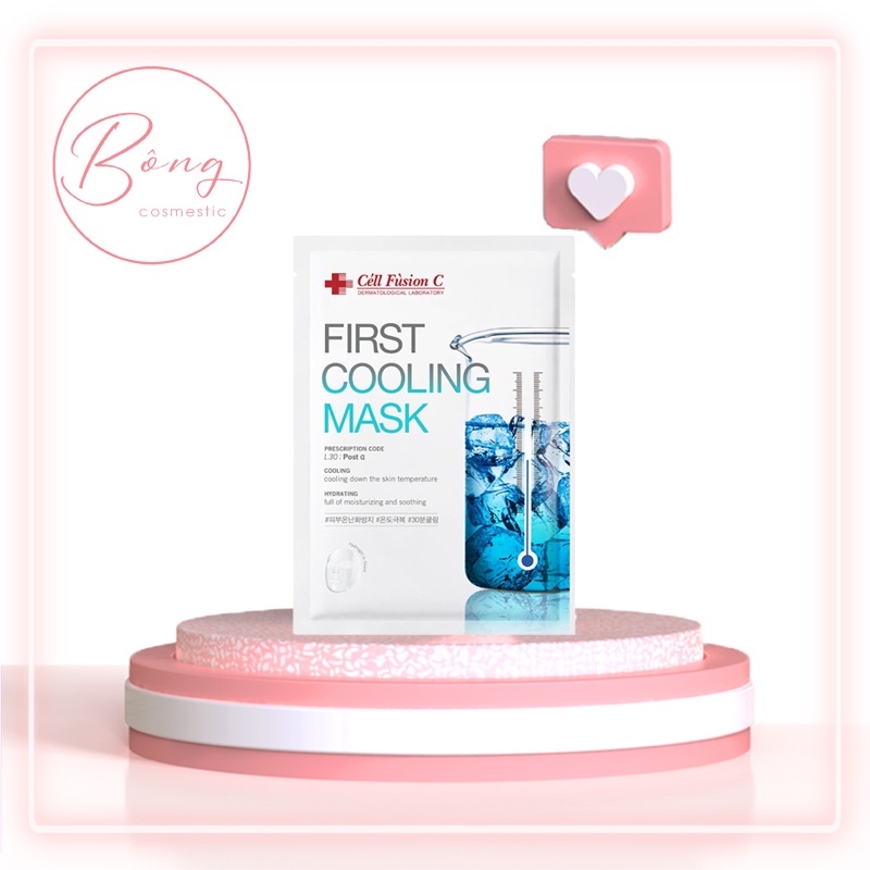 Mặt Nạ Dịu Da Khẩn Cấp Cell Fusion C First Cooling Mask 27g