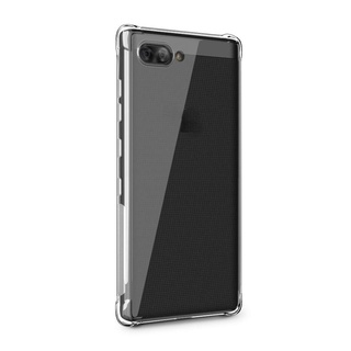 Ốp lưng cao su mềm trong suốt cho blackberry key2
