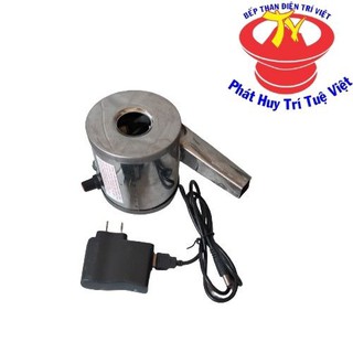 Bộ quạt pin mini dùng cho lò nướng than điện