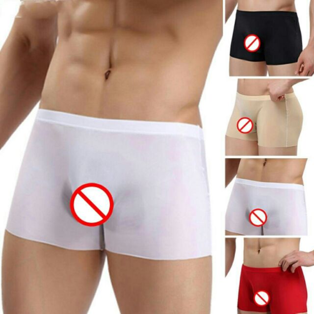 QUẦN SỊP ĐÙI BOXER KHÔNG ĐƯỜNG MAY
