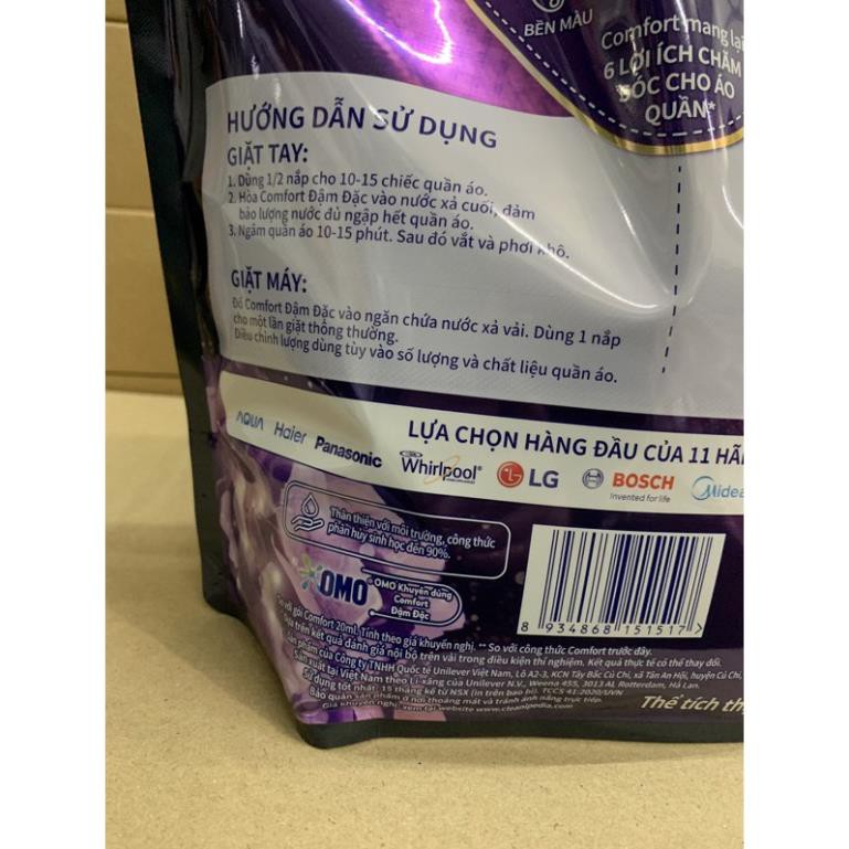 Xả Vải Comfort Hương Nước Hoa BELLA 3,2L(mầu tím)