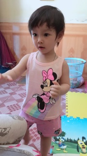 set micky bé gái siêu đáng yêu