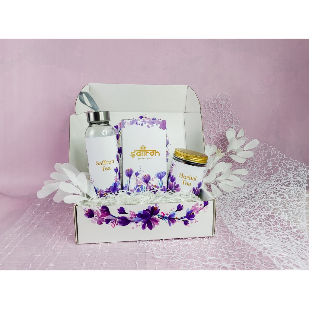 Nhụy Hoa Nghệ Tây SAFFRON SALAM 1Gr kèm trà hoa
