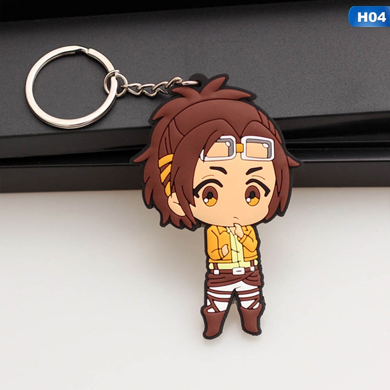 Attack On Titan Anime Peripheral Keychain Women's Bag Hanging Keychains