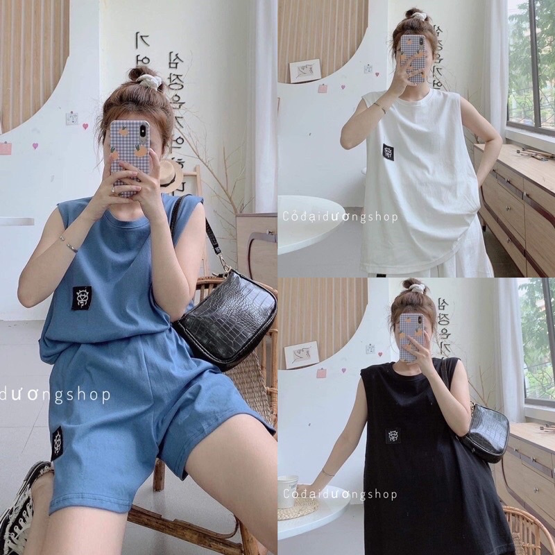 Tanktop | Tank top nữ | tank top nữ [HOLA] Set 3 món 3in1 dành cho nữ màu ĐEN | TRẮNG | XANH siêu xinh FREESHIP