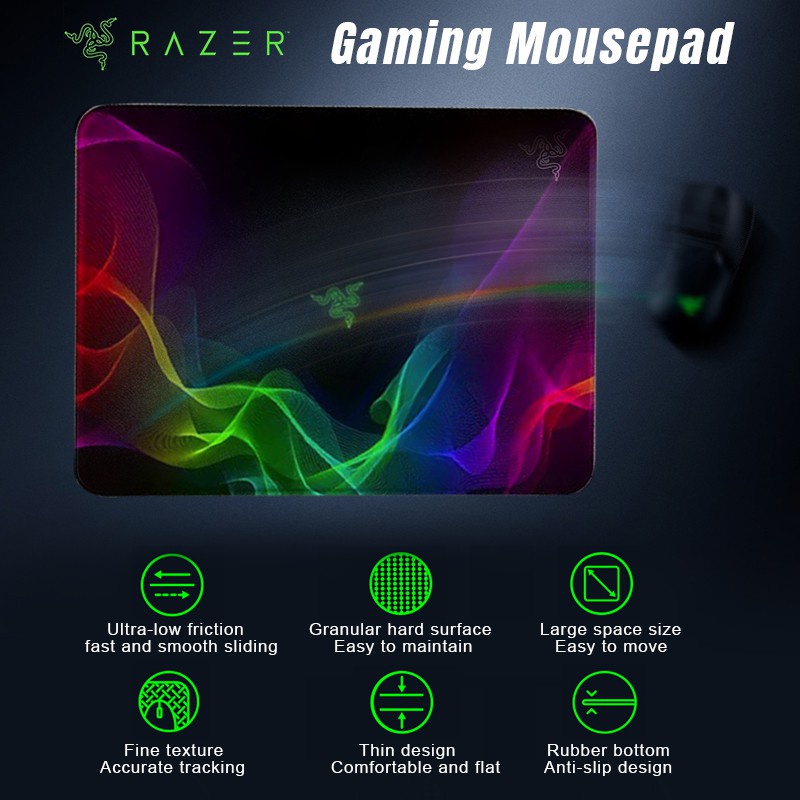 Chuột Chơi Game Razer Deathadder Essential Chính Hãng Có Dây 5 Nút Độc Lập Cảm Ứng Dành Cho Laptop / Pc