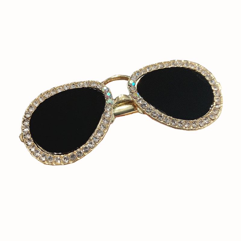 Kẹp Tóc Hình Mỏ Vịt Màu Đen Ngọt Ngào Phong Cách Hàn Quốc Cho Nữ