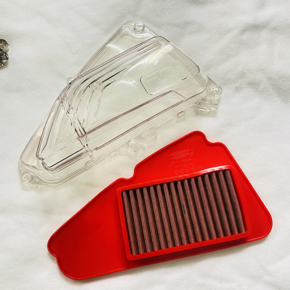 ỐP PÔ E ĐỘ TRONG SUỐT, LỌC GIÓ ĐỘ MÀU GẮN XE VISION ĐỜI 2021 THỂ HIỆN CÁ TÍNH