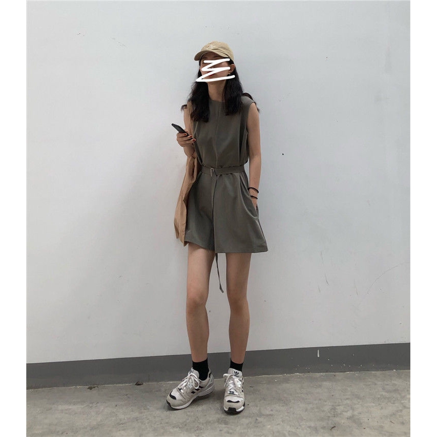 Bộ áo liền quần 235179Quần Short dáng rộng phong cách Hàn Quốc dễ phối đồ | BigBuy360 - bigbuy360.vn